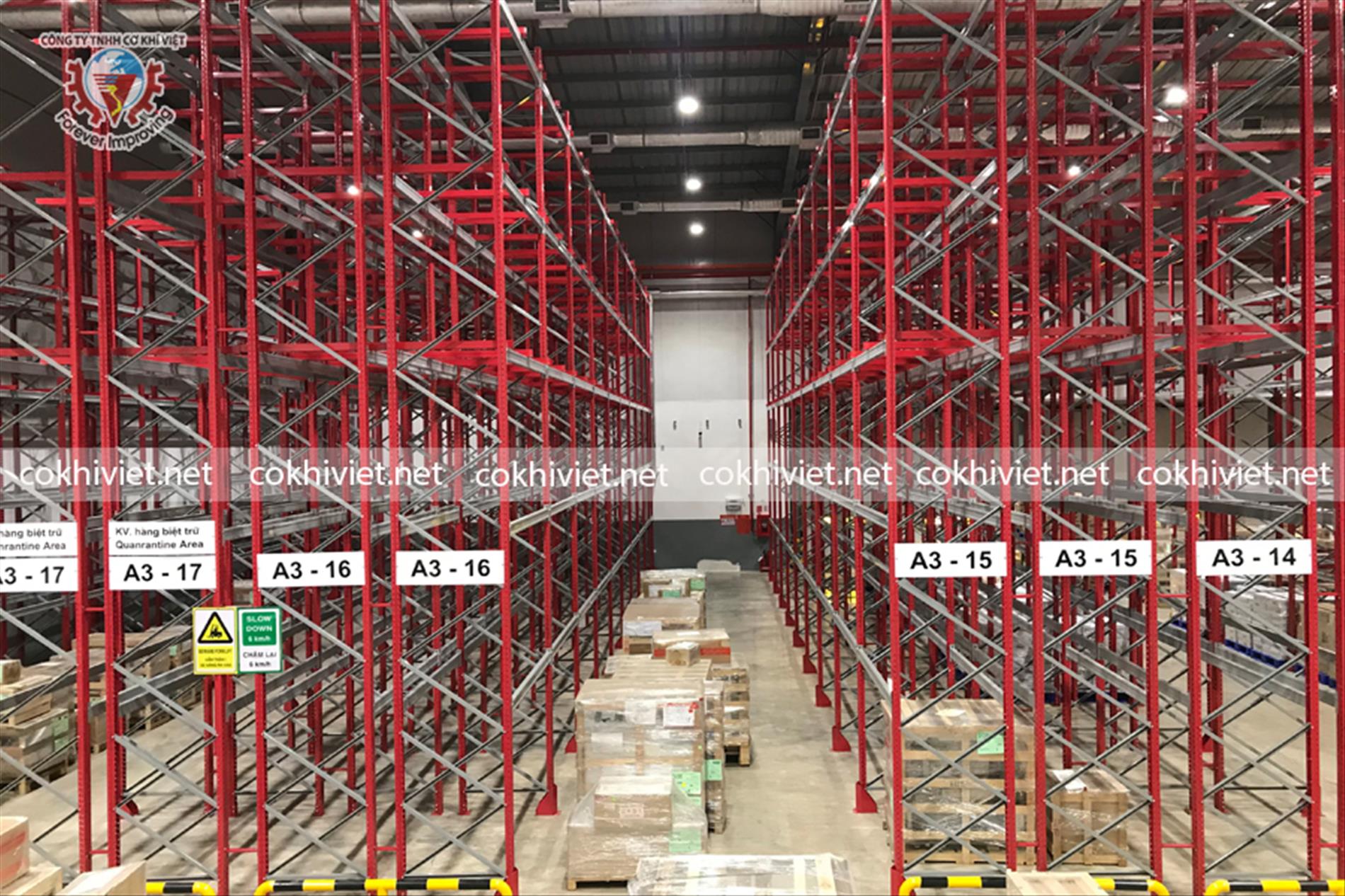 Some rack for logistic storage