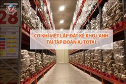 Installing heavy duty warehouse racking for AJ Total