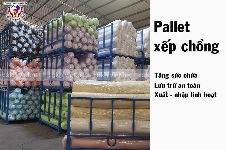 Steel pallet