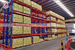 Racking system for warehouse