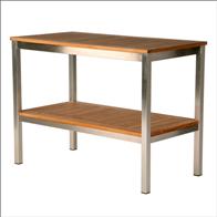 Inox - wood table